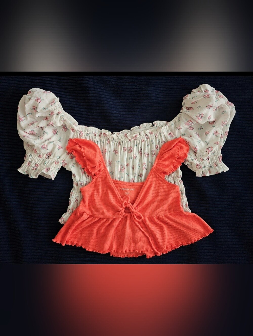 Set Of 2 Crop Tops. Like New. Size M.